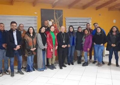 Monseñor Fernando Ramos realiza visita pastoral en Parroquia el Buen Pastor