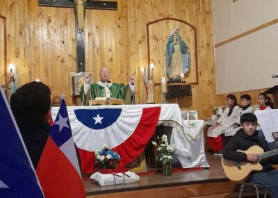 Visita Pastoral Capillas Inmaculado Corazón de María de Valle Volcanes y Capilla Nuestra Señora De Lourdes de Alto La Paloma